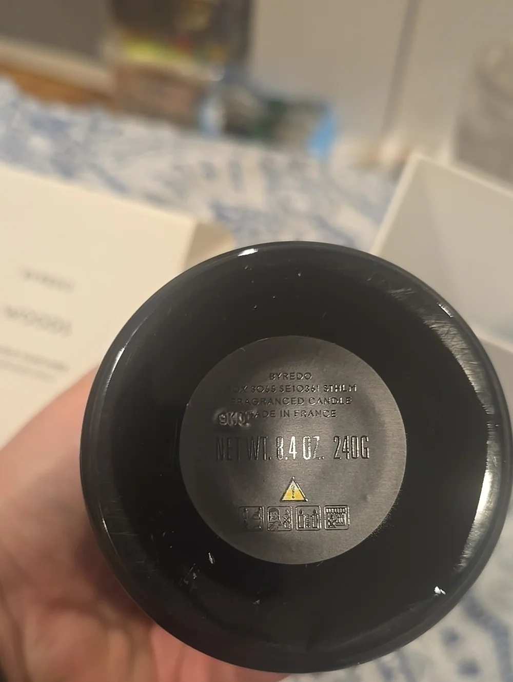New Byredo Woods 8.4 oz candle